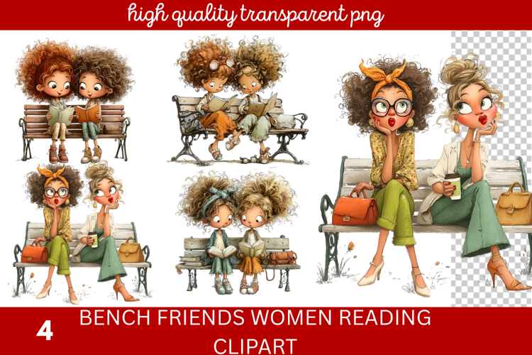 Book Club Clipart Image 7