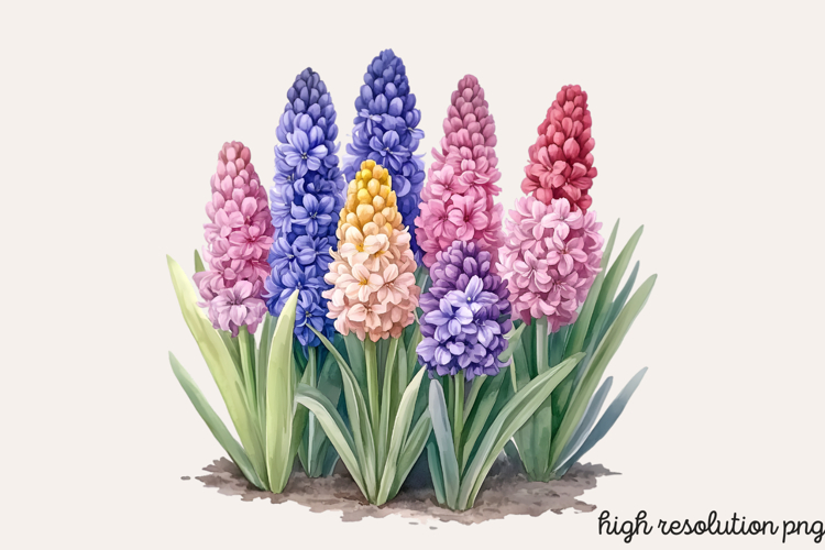 Blue Flower Clipart Image 22