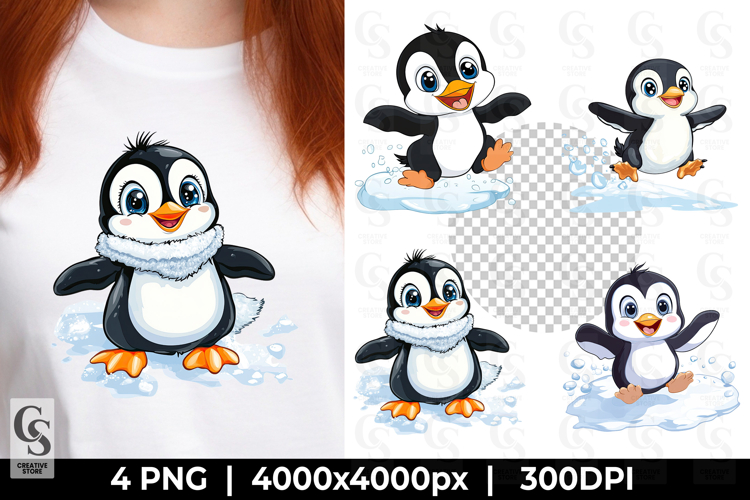 Penguin Cartoon Image 10