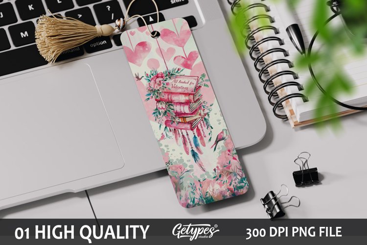 Printable Valentine Bookmark Image 22