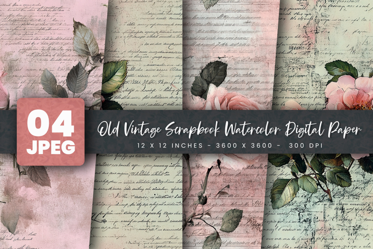 Old Paper Texture Image 19