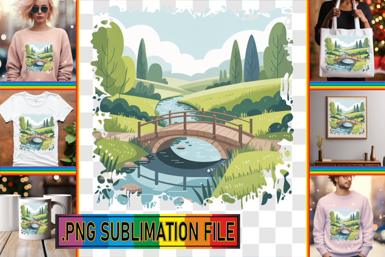 Cheerful PNG TSHIRT Designs, Spring