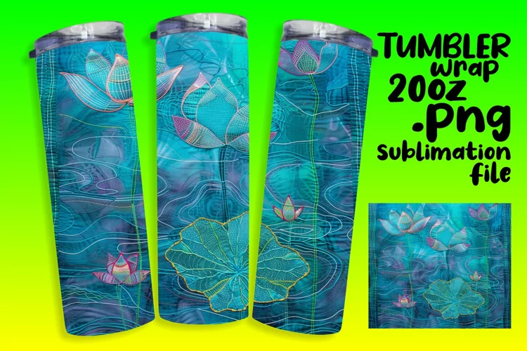 Abstract Colorful Tumbler Sleeve