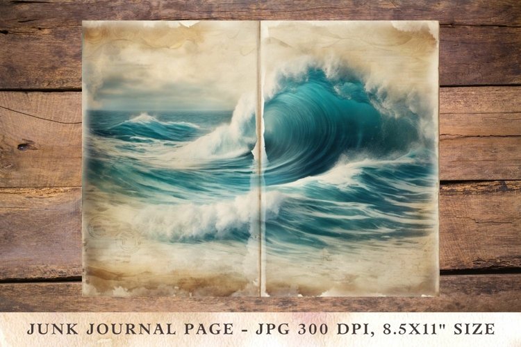 Ocean Wave Clipart Image 4