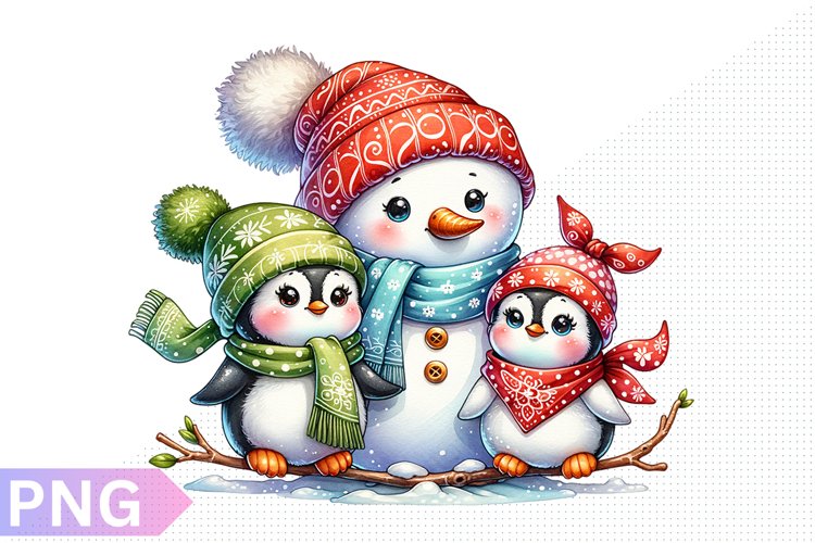 Snowman Clipart Image 11