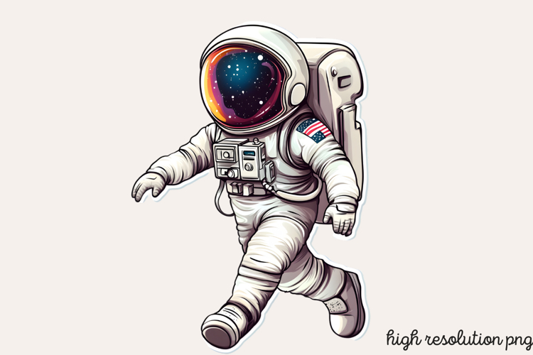 Astronaut Clipart Image 15