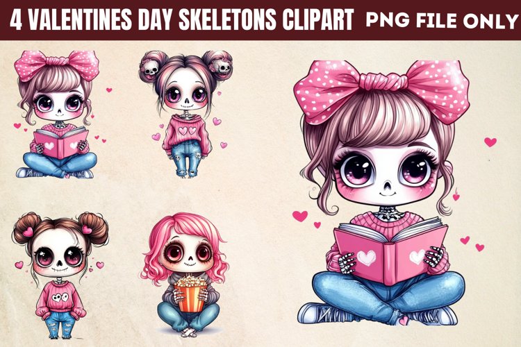 Skeletons Clipart Image 20