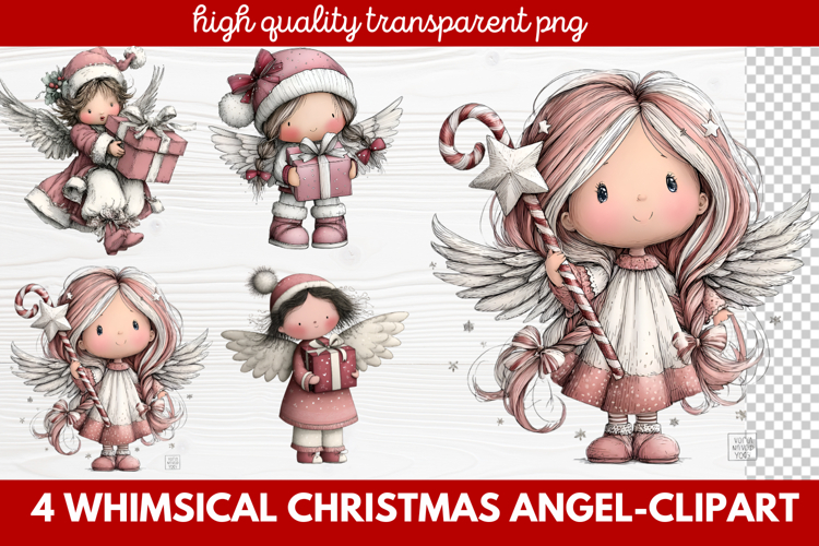 Christmas Angel Clipart Image 20