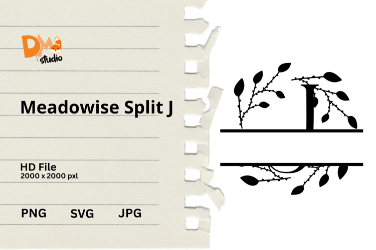 Floral Monogram Letter Svg Image 20