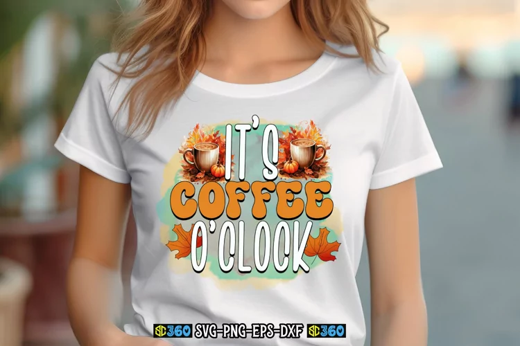 It's coffee o'clock PNG