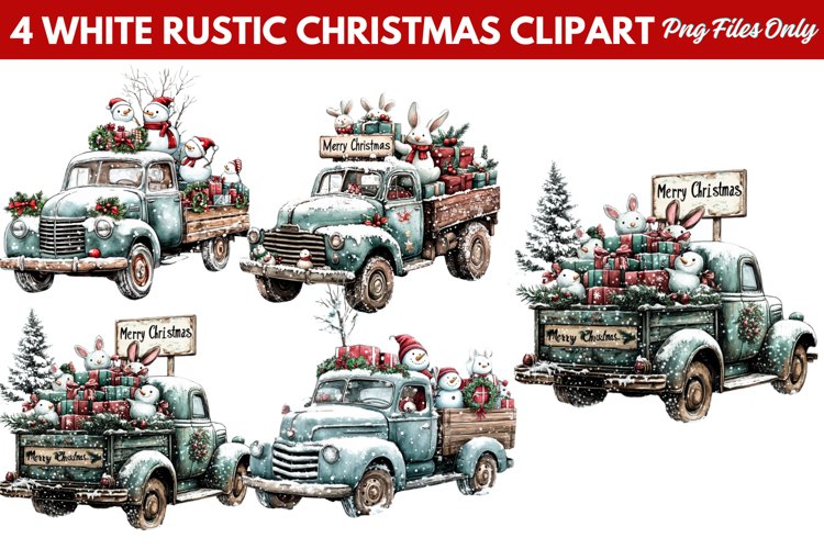 Rustic Christmas Clipart Image 9
