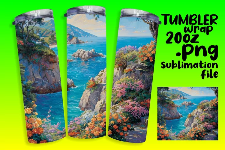 Enchanting Scenery Tumbler Wrap