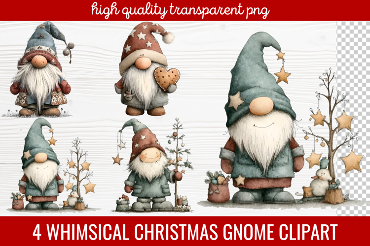 Cute Gnome Clipart Image 18