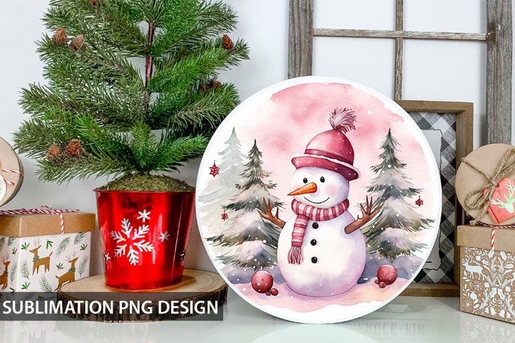 Snowman Sublimation Image 5