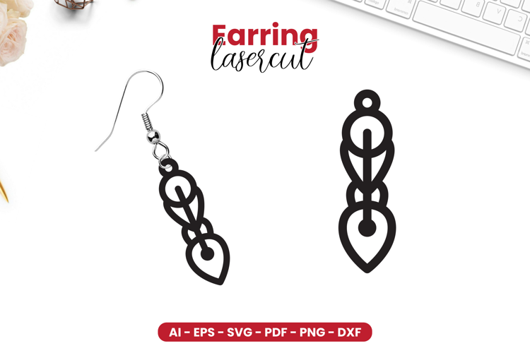 Earring LaserCut - Lasercut File