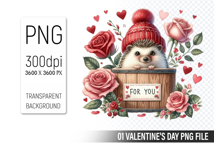 Cute Dog PNG, Valentines Day Sublimation PNG