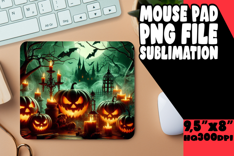 Cheerful MOUSE MAT Gift Ideas, Horror Halloween
