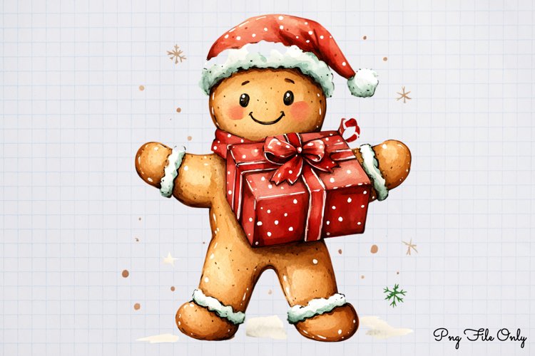 Gingerbread Clipart Image 8