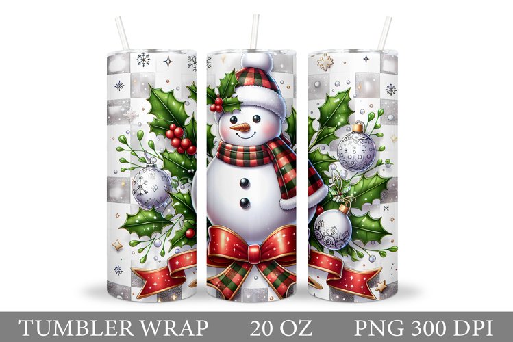 Cute Snowman Clipart Image 14