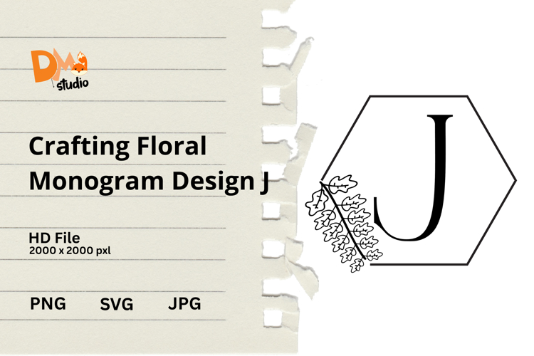 Crafting Floral Monogram Design
