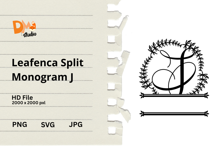 Leafenca Split Monogram