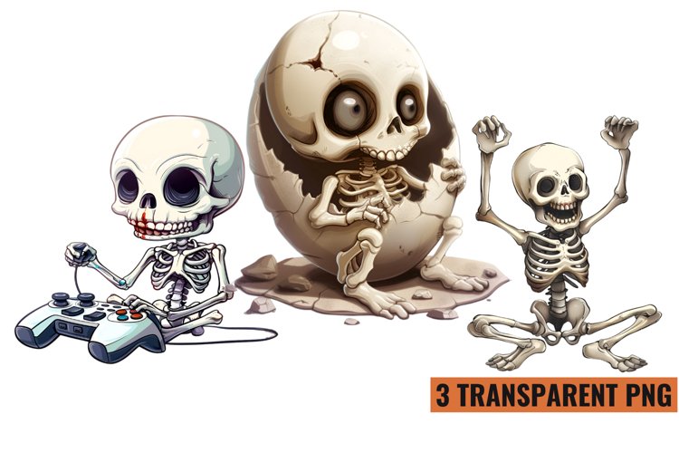 Skeleton Clipart Image 9