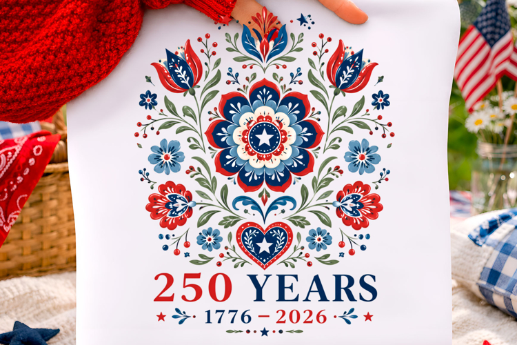 4th of July PNG t-shirt design PNG