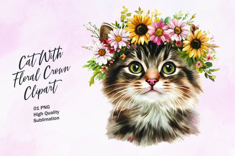 Cute Cat Illustration Image 6