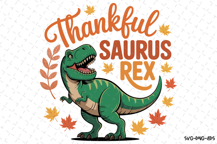 Thankful Sauru Rex Svg | Halloween Svg | Svg Cut Files