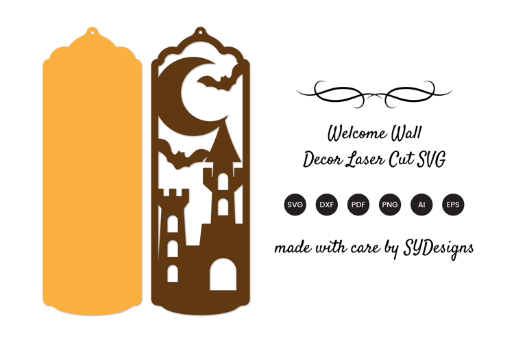 Halloween Bookmark Laser Cut SVG