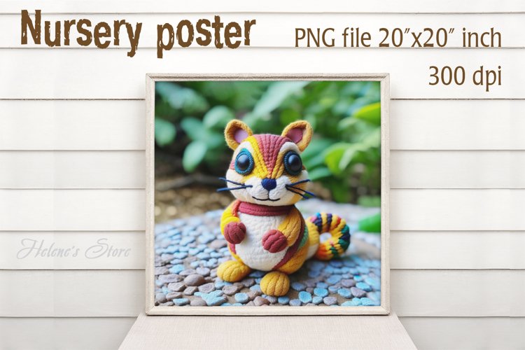 Nursery Posters | Animals Wall Art | Wall Decor Print