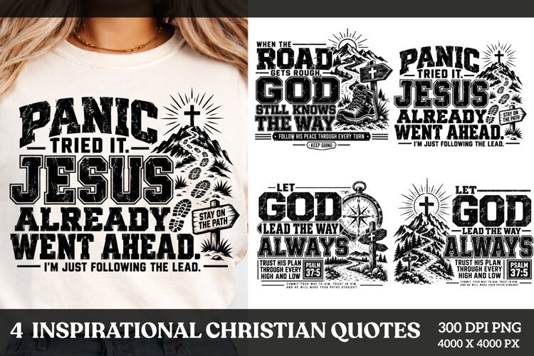 Inspirational Christian Quotes PNG example image 1