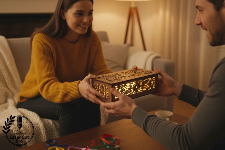 Glowforge Laser Cut Files - Birds Memory Box
