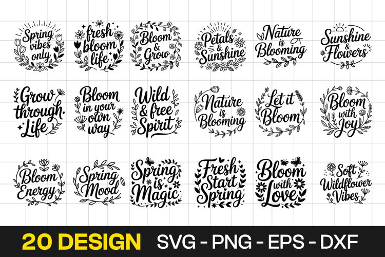 Spring SVGs Image 10