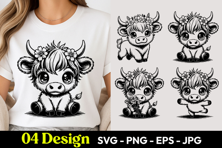 Baby Cow Svg Image 18