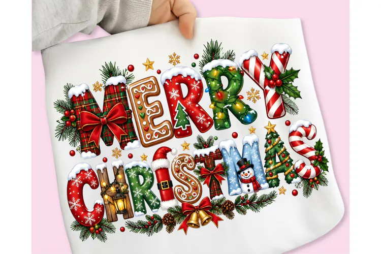 Merry Christmas PNG, Christmas Trees PNG, Christmas Shirt