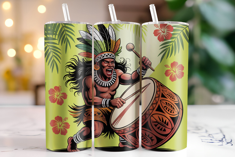 Cherokee Tumbler Wrap | Sublimation | Tumblers