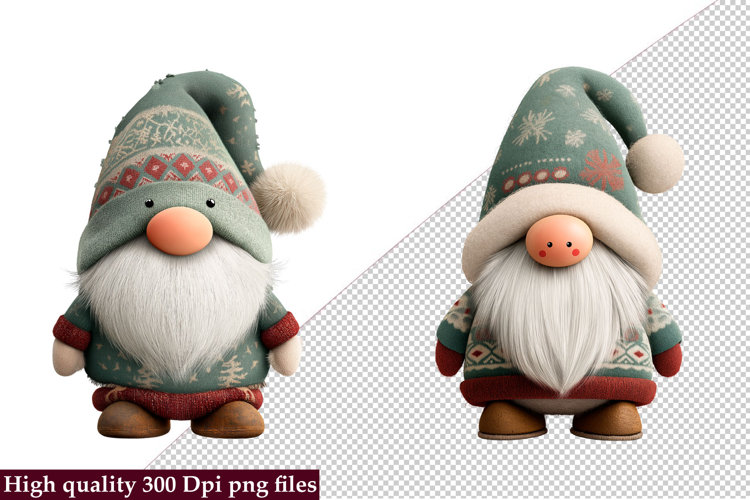 Christmas Gnome Funny Clipart png