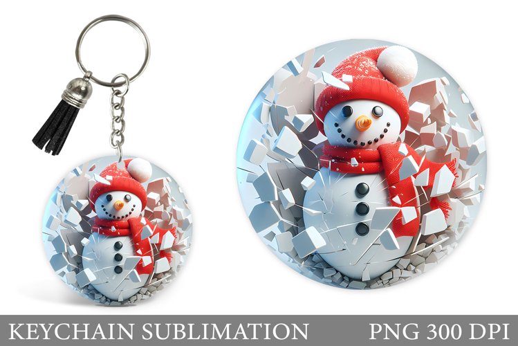 Cute Snowman Clipart Image 3