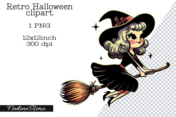 Witch Clipart Image 9