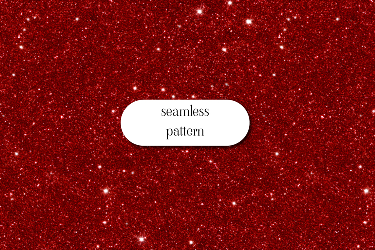 Red glitter seamless texture with sparkling shiny effect