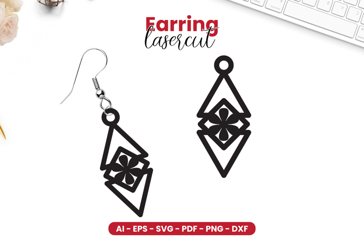 Earring LaserCut - Lasercut File