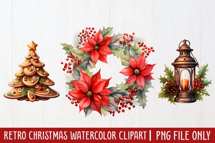 Vintage Christmas Clipart Image 23