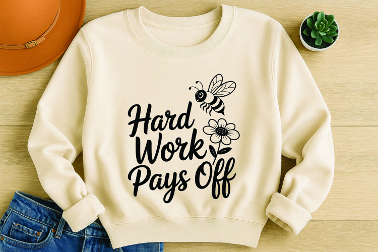 Bee Quote SVG T-Shirt Design