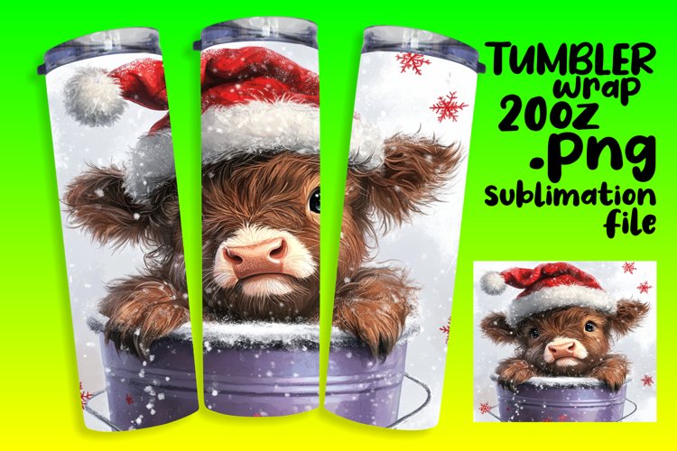 Christmas Tumbler Wrap Image 7