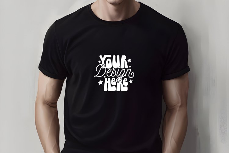 White Tshirt Mockup Image 20
