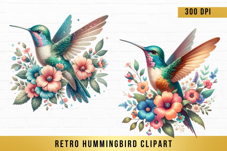 Hummingbird Clipart Image 2
