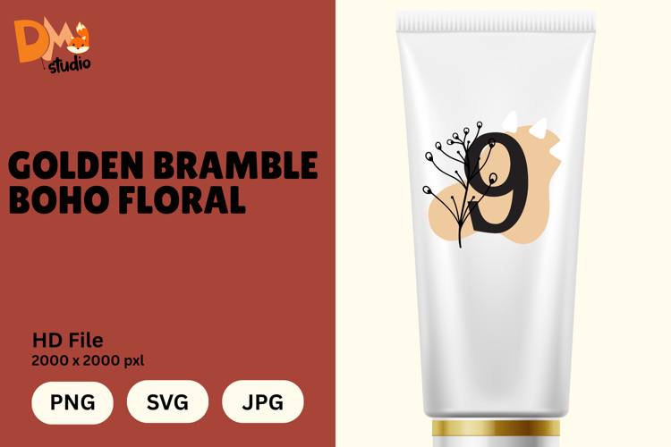 Floral Letter Svg Image 3