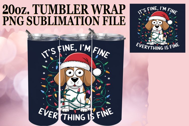 Christmas Tumbler Wrap Image 14