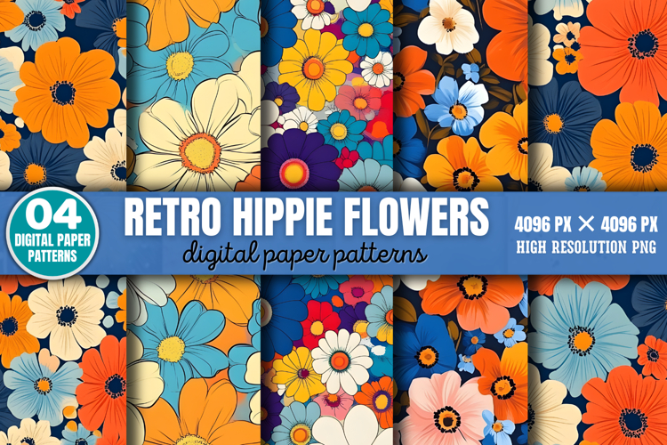 70s Hippie Background Image 19